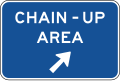 D5-16 Chain-up area (diagonal right arrow)