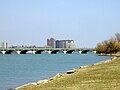 View of bridge from Belle Isle