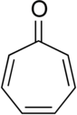 Structure of tropone