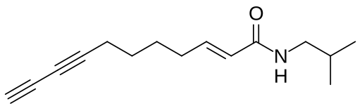 (2E)-Undeca-2-en-8,10-diynoic acid isobutyl amide