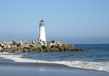 The Walton Lighthouse in Santa Cruz, California