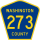 County Road 273 marker