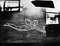 Nose art of Hari Kari-er