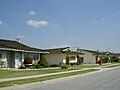 Traditional Ginger Bread Homes in Downey, California.