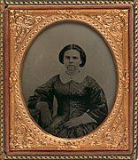 Olive Oatman, ambrotype, c. 1856