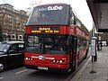 2004 model year Stagecoach Oxfordshire Skyliner operating on the Oxford Tube route