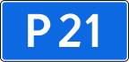 Federal Highway R21 shield}}