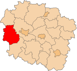 Location within the voivodeship