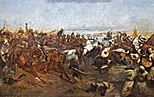 Woodville's The Charge of the 21st Lancers at the Battle of Omdurman, 2 September 1898; 1898.[134]