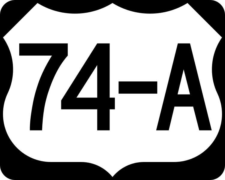 File:US 74A variant.svg