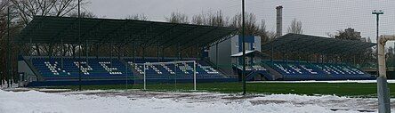 Panorama of stands