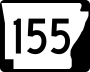 Highway 155 marker