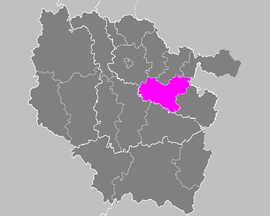 Location within the former region Lorraine