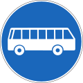 2.64 Exclusive public bus/transport lane