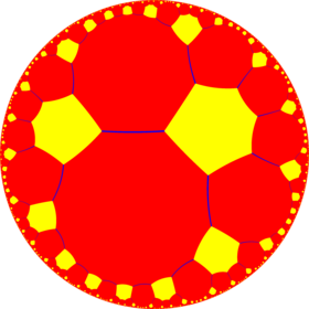 Truncated order-6 octagonal tiling