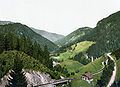 The Höllentalbahn around 1900