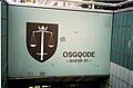 Picture of sign to the Osgoode (TTC) subway station in Toronto in 1999. (Uploaded to Commons on 4 January 2010.)