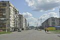 Snizhne apartment blocks