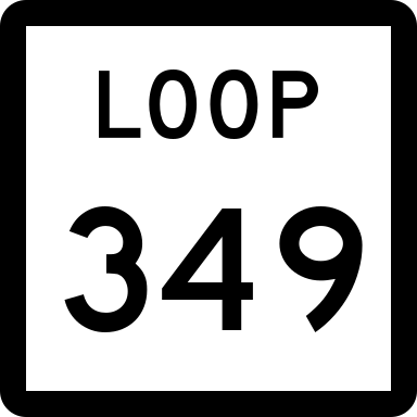 File:Texas Loop 349.svg