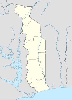 Koudja is located in Togo