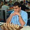 Viswanathan Anand, the award's first recipient, in 2006