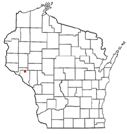 Location of Canton, Wisconsin