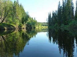 Mura River, Chunsky District