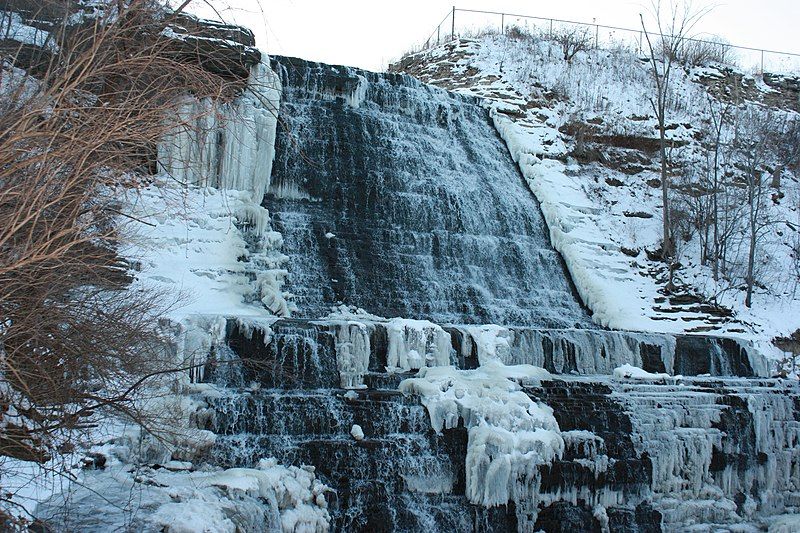 File:Albion Falls Winter.JPG