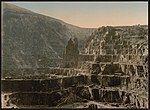 Slate quarry.