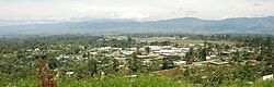 Goroka from Mount Sitani (Mt. Kiss)