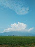 Mount Jerai, seen from Guar Chempedak.