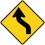 File:MUTCD W1-4L.svg