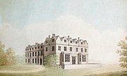 Maresfield Park, watercolour by Benjamin Dean Wyatt