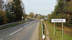 Street in Merkinė