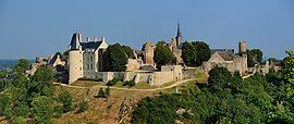 A general view of Sainte-Suzanne