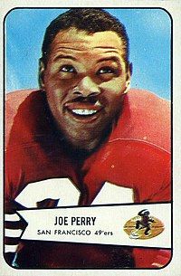 Perry with the 49ers c. 1954