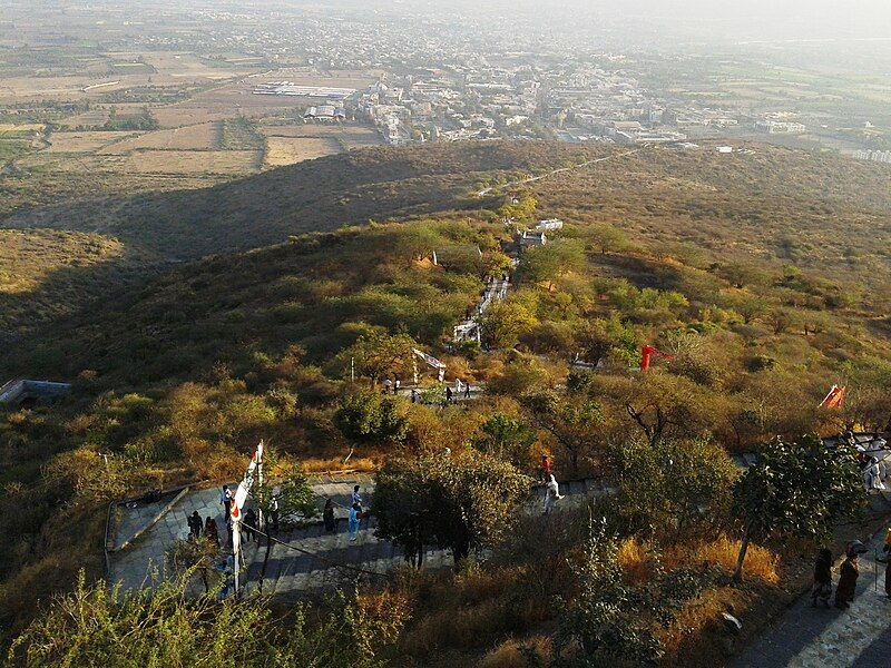 File:Satrunjaya Hill Stairway.jpg