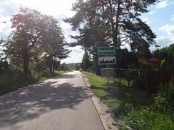 Entrance to the village