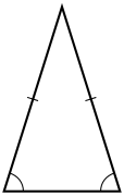 Isosceles triangle