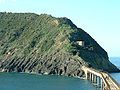 Vivara Island and the Bridge connecting it to Procida