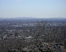 View of Manhattan from First Watchung Mountain