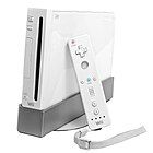 The Wii console and controller