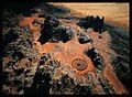 Dolmen in Tassili sépulture dating back to 12,000 BC.