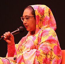 Djaili Amadou Amal at the Festival Atlantide, Nantes, 2021