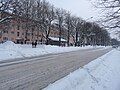 "Angerja" tram station on Kopli street