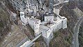 Aerial view of the lower fort.