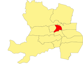 Location of the ward