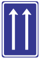 Lane arrangement