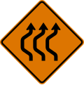 CW24-1bL Double reverse curve (left) (3 lanes)