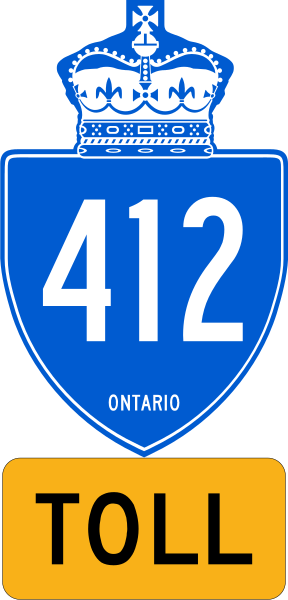 File:Ontario 412 Toll.svg